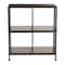 Household Essentials 28" 4-Compartment Trellis Storage Bookshelf